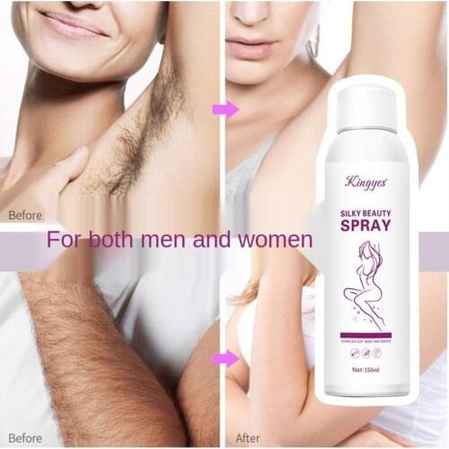 150ml Hair Removal Spray Bubble Depilatory Mousse for Women Remover