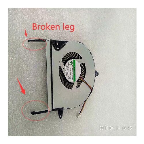 CPU Fan For ASUS UX52 UX52A UX52VS UX52ZV UX52V Laptop cpu cooling Fan MF75070V1-C050-S9A