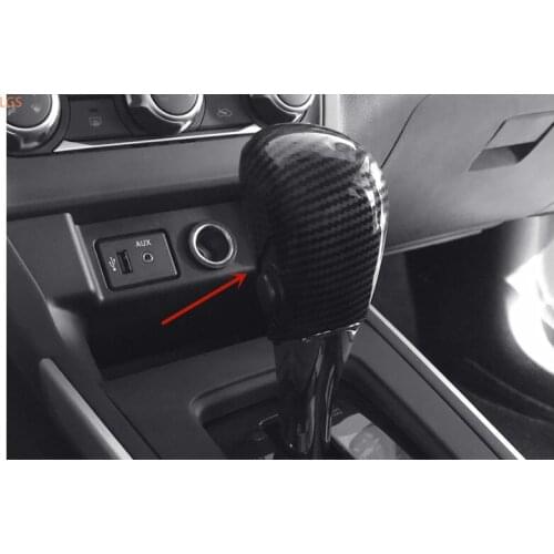 For Nissan QASHQAI 2016-2020 High-quality ABS Chrome gearshift head decoration patch anti-scratch protection car accessories