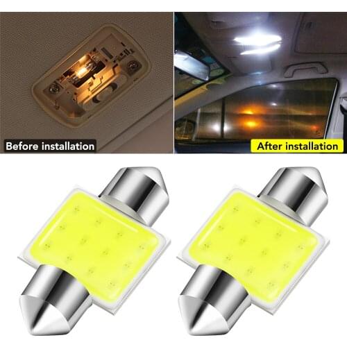 2pcs C5W C10W LED Car Interior Lights Canbus for Renault Megane 2 3 Duster Logan Clio 4 3 Laguna 2 Sandero Scenic