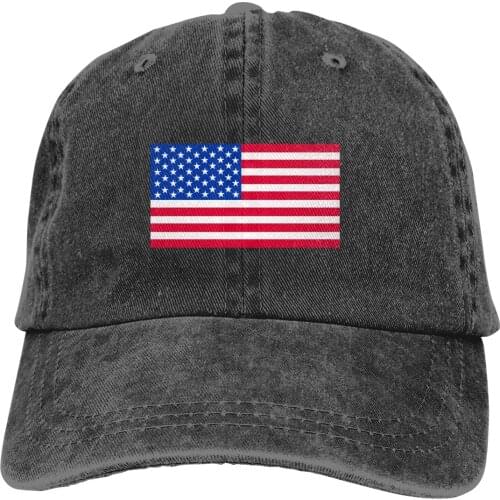 USA Flag Baseball Cap cowboy hat Peaked cap Cowboy Bebop Hats Men and women hats