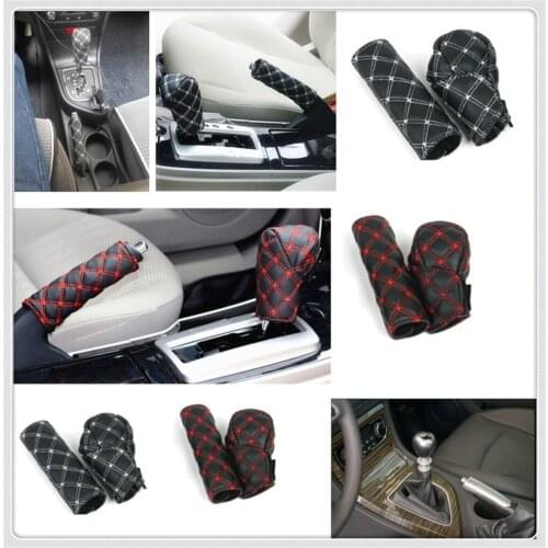 Car decoration shell hand brake shift gear box cover for Kia RIO K3 K4 K5 Sportage SORENTO venga Hyundai Avante Sonata