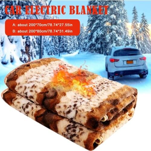 24V 85W Car Electric Blanket Large Truck Sleeper Electric Mattress Large Size Waterproof Heating Pad Blanket For Winter Warm