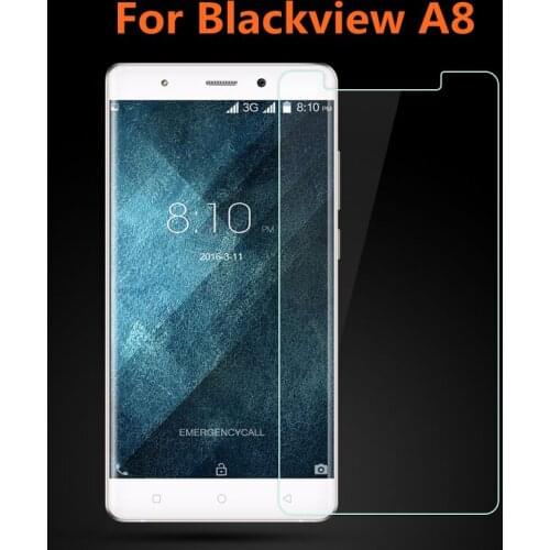 Blackview A8 Tempered Glass Original 9H High Quality Protective Film Explosion-proof Screen Protector For Blackview A8