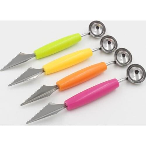 Fruit carving knife stainless steel fruit excavator multifunctional watermelon scoop fruit scoop excavator spot