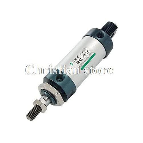 1 1/4" Bore 63/64" Stroke Single Rod Pneumatic Cylinder