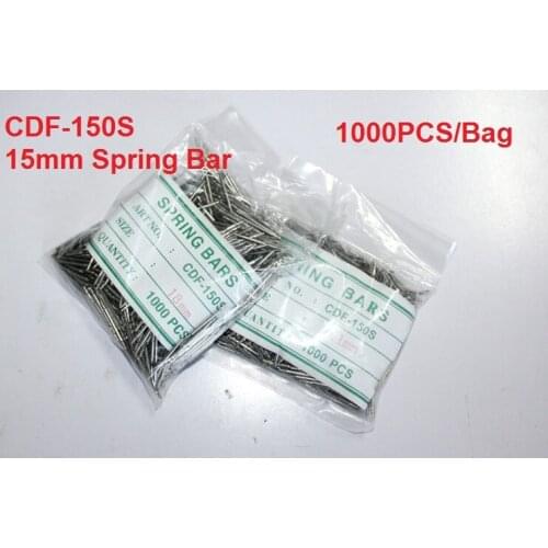 Wholesale 1000PCS / bag 15MM CDF-150S Watch Spring Bar for Watch Repair and Watch Band Replacement