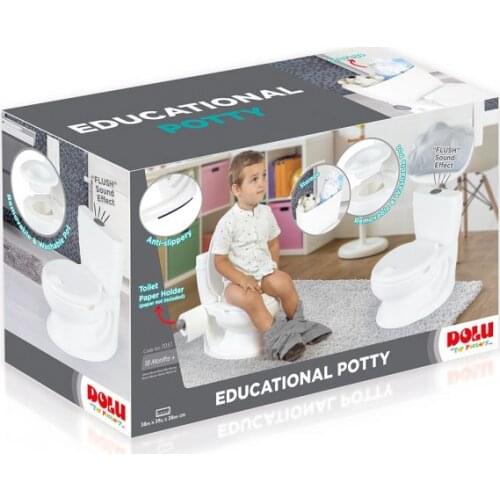 Full of Educational Potty Potty Educational Wooden Seat Toilet