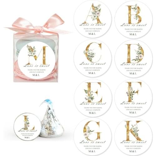 Custom Stickers Wedding Initials Gloss Stickers Wedding Invites Invitation Sticker Envelope Personalized Wedding Favor Tags DIY