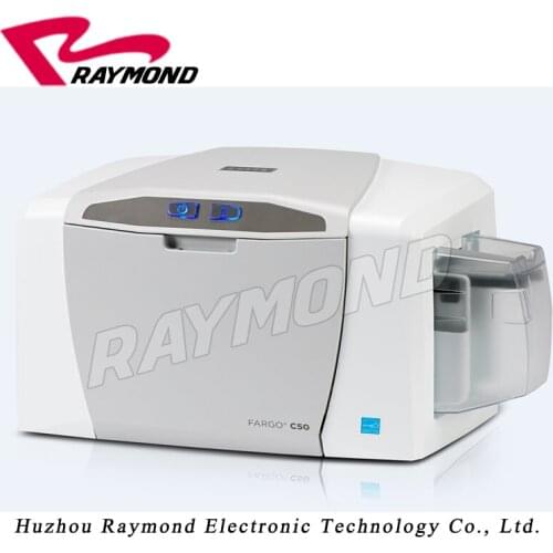 Fargo C50 ID Card Printer Single-Sided use Fargo45500 ribbon