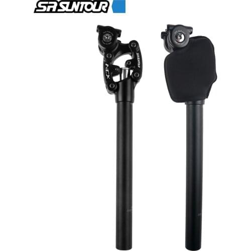 SR Suntour NCX Bicycle Damping Suspension Seat Post Mountain Bike 50mm Travel 27.2/28.6/30.0/30.4/30.9/31.6/33.9*350mm Seat Tube