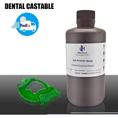 Jamghe Dental Castable Resin Forming Fast 3D Printer For Elegoo Mars Pro 3D Printer Resin Uv Resin Longer Tekenen Materialen