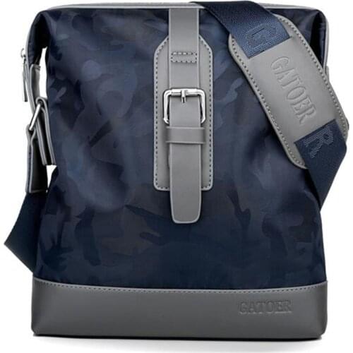 10 inch Men Oxford Bag Waterproof Fashion Men Messenger Bags Male Cross Body Shoulder Business Bags For Men Black Blue Color