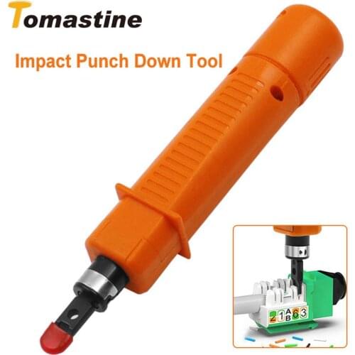 Tomastine Engineer 110 wire cutter AMP Module wire tool Double head For Network voice Phone module Patch panel Alloy steel