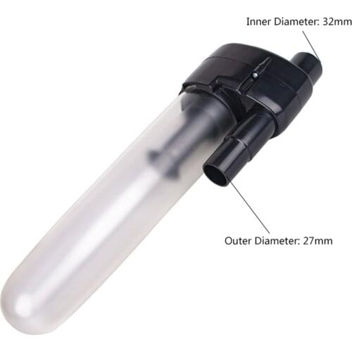 Turbo Dust Interceptor Separator Vacuum Bag Saver Cyclonic Collector Outer Dirt Filter 32mm for Vacuum Cleaner Accessories