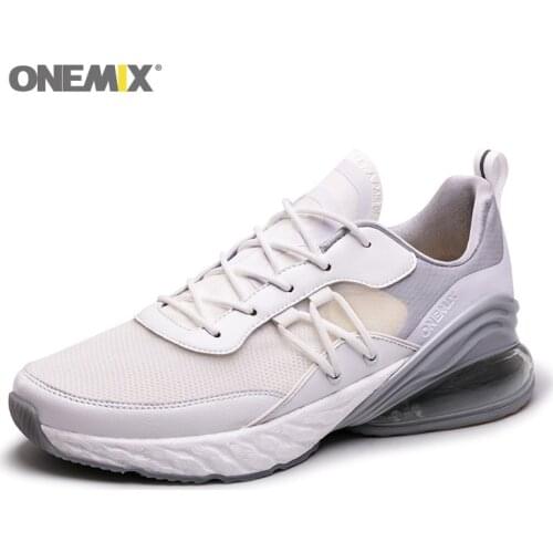 ONEMIX Outdoor Sport Running Shoes Men Breathable Sport Shoes Women Jogging Shoes Shock Absorption Cushion Soft Midsole Free Run