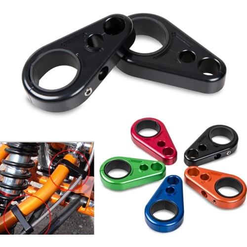 A-Arm ATV Brake Line Clamps For Yamaha YFZ450 Raptor 125 250 350 660 700 Banshee 350 Blaster Warrior Big Bear Grizzly 700