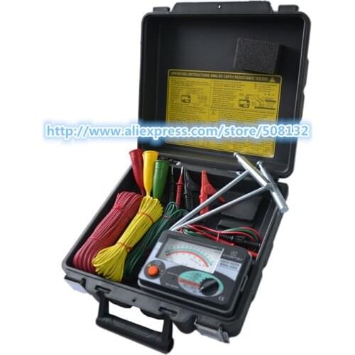 Kyoritsu 4102A 4102AH Earth Testers With a Suitcase !!NEW