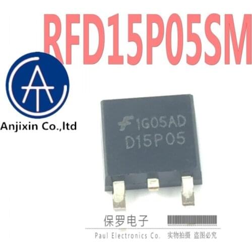 10pcs 100% orginal and newMOS FET RFD15P05SM D15P05 TO-252 real stock