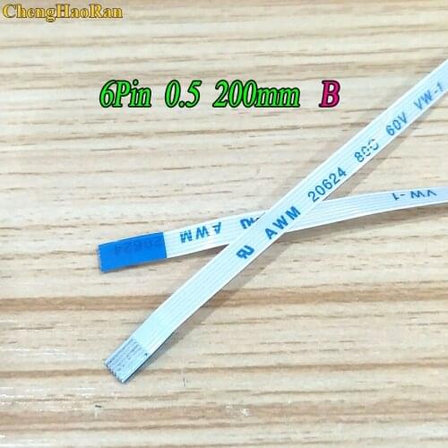 100-200pcs Power Switch flex cable For Asus A550 A550C X550 X550V X550VC X550C X550CC FFC FPC Flexible Cable Length 20cm 6-Pin