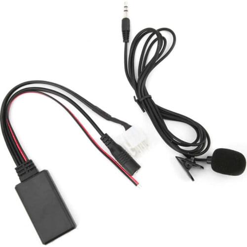 Accesorios automovil Car Cables DC 12V Car Audio Cable AUX Bluetooth 5.0 Adapter Replacement for Honda Goldwing GL1800 araba