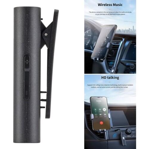 Auto Bluetooth Ontvanger 5.0 3.5Mm Aux Jack Audio Draadloze Adapter Voor Pc Hoofdtelefoon Met Mic 3.5 Bluetooth 5.0 receptor