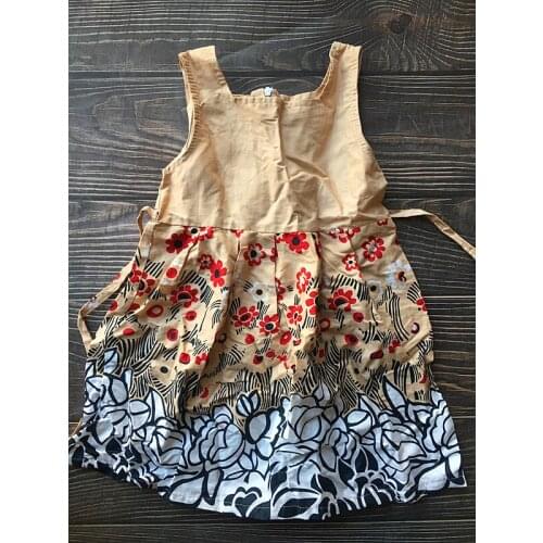 Free shipping (1piece /lot) 100% cotton 2019 Strawberry dress for baby girl(3-10 year old )