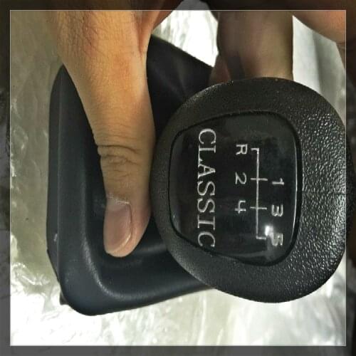 Fast Shipping Car Gear Shift Knobs With Leather Boot 5 Speed For Mercedes Benz W202 C Class CLASSIC AVANTGARDE ELEGANCE