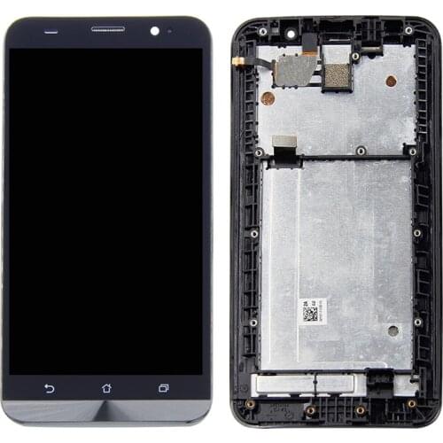 For ASUS Zenfone 2 ZE550ML Touch Screen Digitizer Glass LCD Display Assembly with Frame + Tools