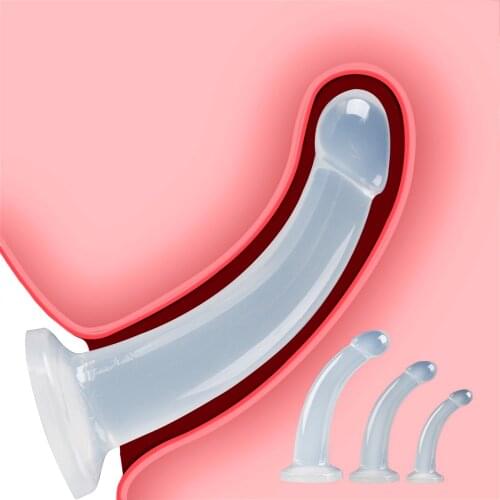 Erotic Bullet Realistic Dildo Vagina Anal Butt Plug Strap On Big Penis Suction Cup No Vibrator Toys For Adult Sex Toys For Woman