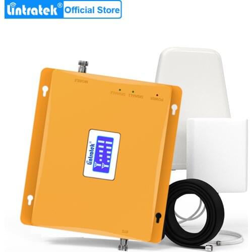 HOT LCD Display GSM 900Mhz 4G LTE 1800Mhz Dual Band Cell Phone Signal Booster Amplifier GSM 900 1800 2G 4G Signal Repeater Set