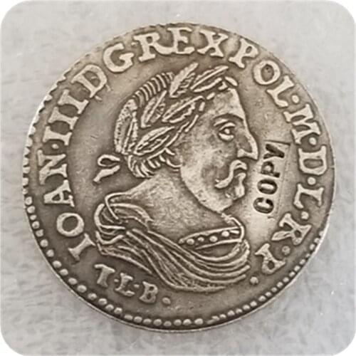 1682 Poland copy coins