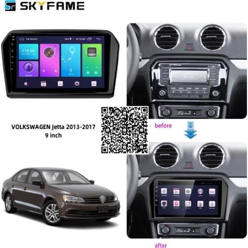 SKYFAME Car Radio Stereo For VW Jetta 2013-2017 Android Multimedia System GPS Navigation DVD Player