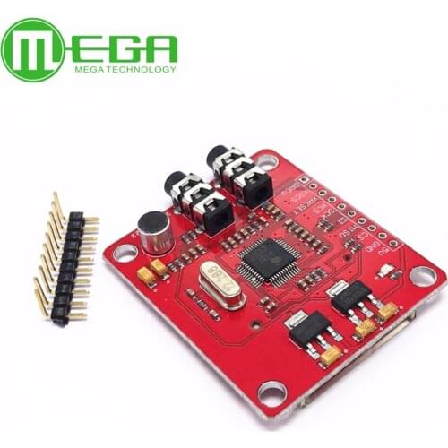 VS1053 VS1053B MP3 Module For Arduino UNO Breakout Board With SD Card Slot VS1053B Ogg Real-time Recording For Arduino UNO