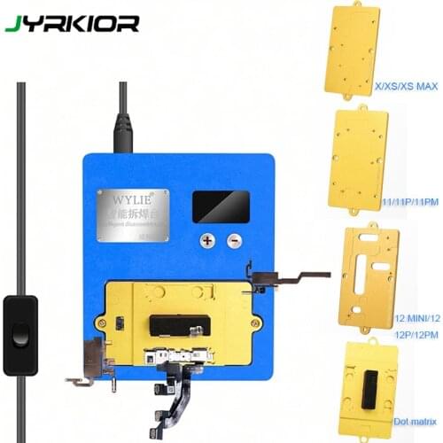 WYLIE K85 Preheating Platform For iPhone X-12 PRO MAX Motherboard Middle Frame Separate/Face ID Dot Matrix Projector Repair Tool