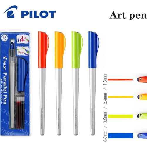 Pilot Duckbill Pen FP3-15-SS Special Art Font English Calligraphy Pen Special Art Gothic Parallel Pen Writing Painting Tools