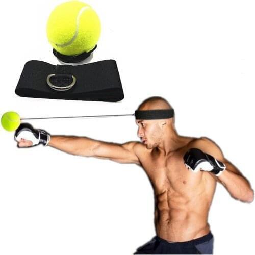Boxing Training Reaction Ball Fitness Fighting Ball Reflex Boxing Speed Balls Head-Mounted Boxing Reflex Balls