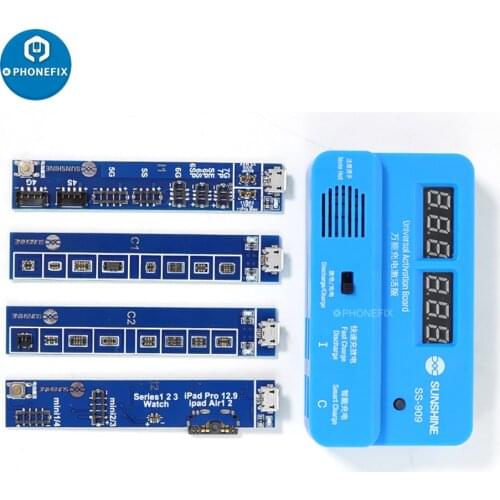 Universal Battery Activation Circuit Board SS-909 Phone Battery Charger For Iphone Samsung Ipad Battery Tester Smart Charging