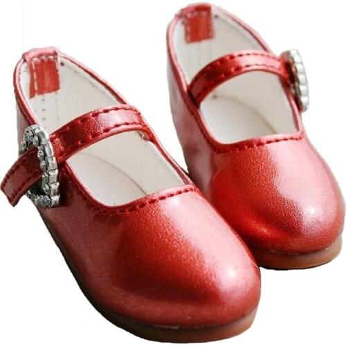 [wamami] 133# Red 1/3 SD AOD DOD BJD Dollfie Synthetic Leather Shoes