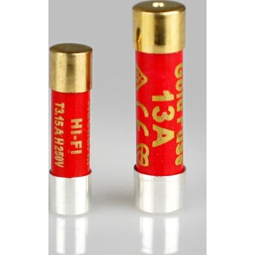 1PCS HIFI Single Crystal Silver Nano Fuse CD Audio Amplifier Tube Amp Slow melting 0.5-15A 5*20mm Electronic Component