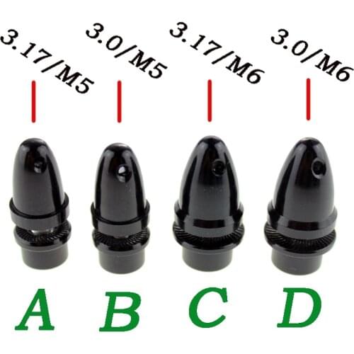 10pcs RC FPV Propeller Prop Nut Cap Adapter 3.17/M5 3.0/M5 3.17/M6 3.0/M6(4 style)