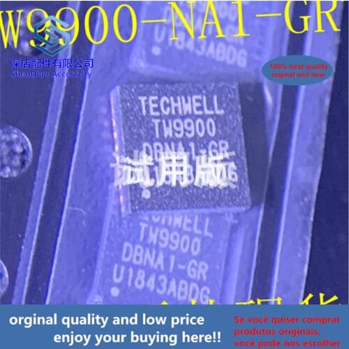 2pcs 100% orginal and new TW9900-DBNA1-GR QFN32 TW9900-NA1-GRT best qualtiy