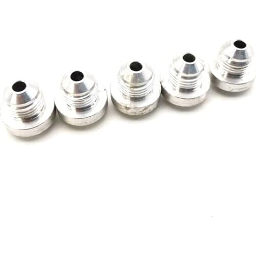 5 Pcs AN6 MALE ALUMINUM WELD ON FITTING BUNG Nitrous Hose Fitting