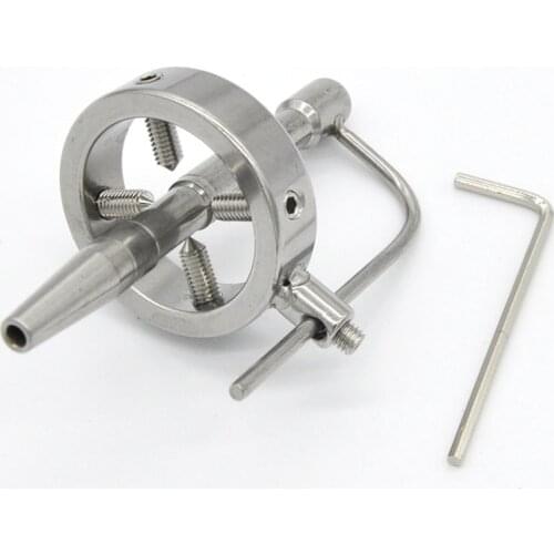 Stainless Steel Urethral Plug Penis Extrusion Metal Cock Ring Sex Toys For Men Urethra Sounds Dilators Penis Piercing Cbt Sextoy