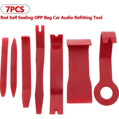 7pcs Car Disassembly Tools Set DVD Stereo Refit Kits Interior Plastic Trim Panel Dashboard Removal Tool Repair Tools