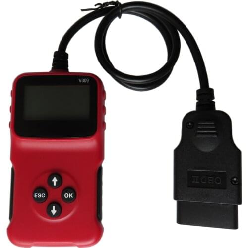 Hot New V309 OBDII Auto Diagnostic Scanner Handheld ELM327 v309 OBD2 Car Diagnostic Repair Tools Erase/Reset Fault Codes Reader