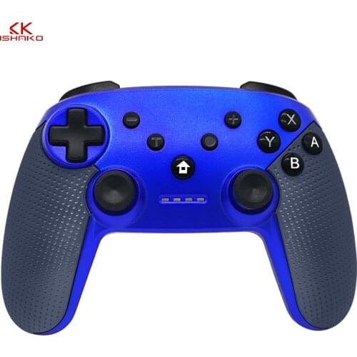 Wholesale price Wireless Bluetooth Gamepad Game joystick Controller For Nintend Switch with Blue color