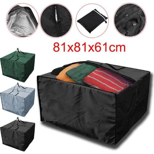 Christmas Furniture Seat Cushions Storage Bag Waterproof Pouch Bag 32 x 32 x242 inch #W0