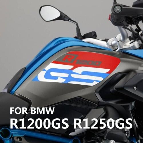 For BMW R1200GS GS R1250GS Motorcycle Tank Traction Side Pad Gas Fuel Knee Grip reflective Sticker Decal protective pad Non-slip