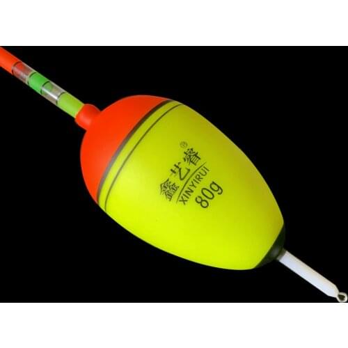 1pc 6g-80g Luminous Fishing Float Floating Buoyancy EVA Elastic Boya Rock Fishing Float Beach Night Fishing Bobber Tackle
